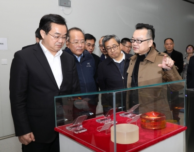 2021年3月9日，浙江省副省长高兴夫一行3118云顶集团调研